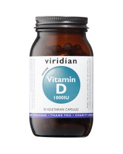 Vitamin D2 (Vegan) 1000iu Veg Caps 30