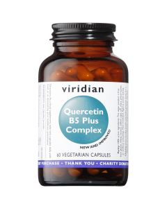 Viridian Quercetin B5 Plus Complex Veg Caps 60