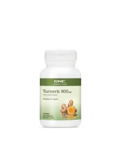 GNC Herbal Plus® Turmeric 800mg, 60 Vegetarian Capsules