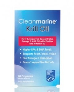 Cleanmarine - 100% Pure Krill Oil | 60 caps