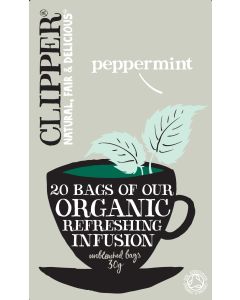 Clipper Organic Infusion Peppermint Teabags 20bags