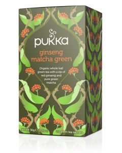 Pukka Ginseng Matcha Green 20 Bags 