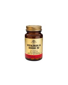 Solgar Dry Vitamin A 5000iu Tablets