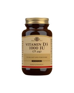 Solgar® Vitamin D3 1000 IU (25 µg) Softgels - Pack of 250