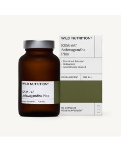 Wild Nutrition Ashwagandha KSM-66 Plus