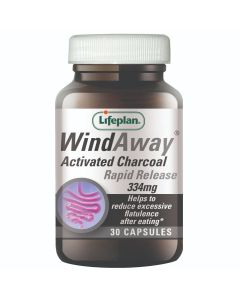 Lifeplan Wind Away Activated Charcoal (30 Capsules)