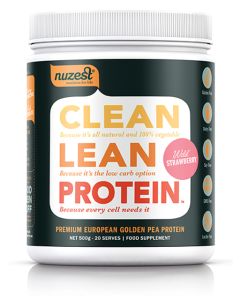 Nuzest - Clean Lean Protein Wild Strawberry 20 Serve - 500g