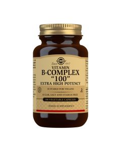 Solgar® Vitamin B-Complex "100" - 100 Vegetable Capsules 