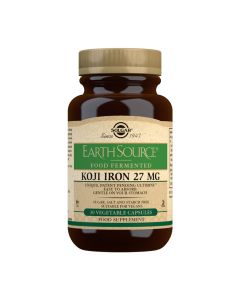 Solgar® EarthSource® Koji Iron 27 mg - 30 Vegetable Capsules