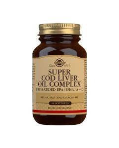 Solgar Super Cod Liver Oil Complex Softgels 60 