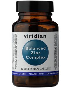 Viridian - Balanced Zinc Complex - 30 Caps