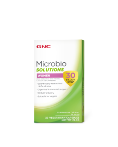 GNC Microbio Solutions Women, 30 Billion CFUs - 30 Capsules