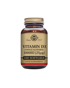 Solgar® Vitamin D3 1000 IU (25 µg) 