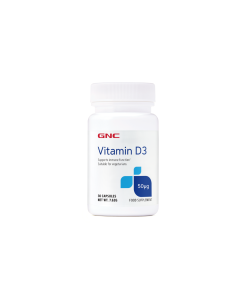 GNC Vitamin D3 2000iu - 30 Capsules