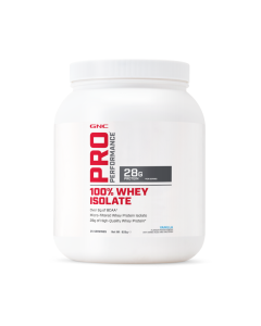 GNC Pro Performance® 100% Whey Protein Isolate - Vanilla 825g