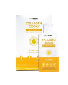 yourzooki™ Collagen Zooki™ - Citrus Lime, 14 Individual Sachets