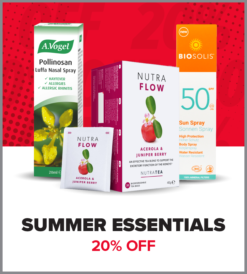 20% off Summer Essentials